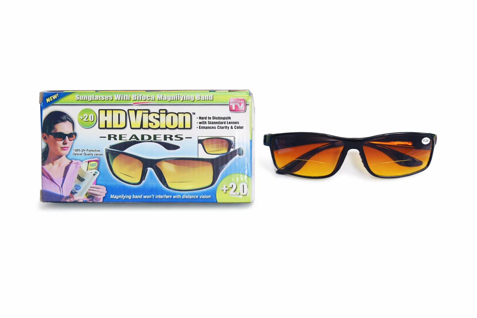 HD Vision Lesebrille (Sonnenbrille mit Vergrößerung)